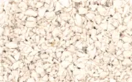 White TPV rubber granule color sample