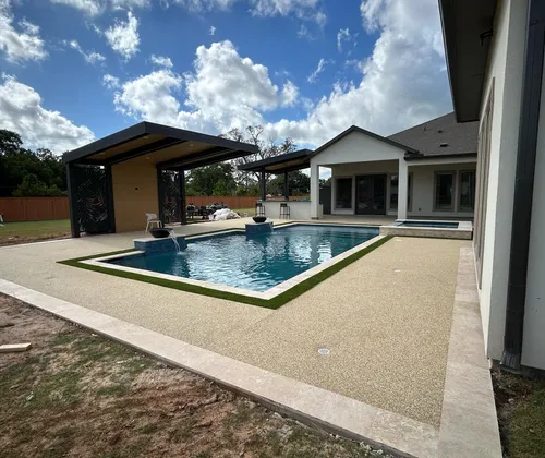 Residential patio surfacing in DFW